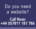 Do you need web site design, web hosting and your own domain name? - Contact Mutaza